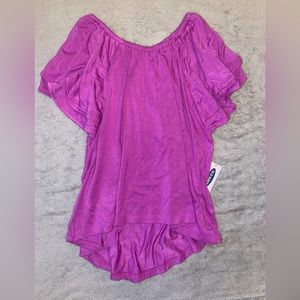 2/$12 NWT old navy purple shirt